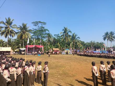 JAMBORE KWARAN PRAMUKA KECAMATAN RAKIT BERLANGSUNG MERIAH
